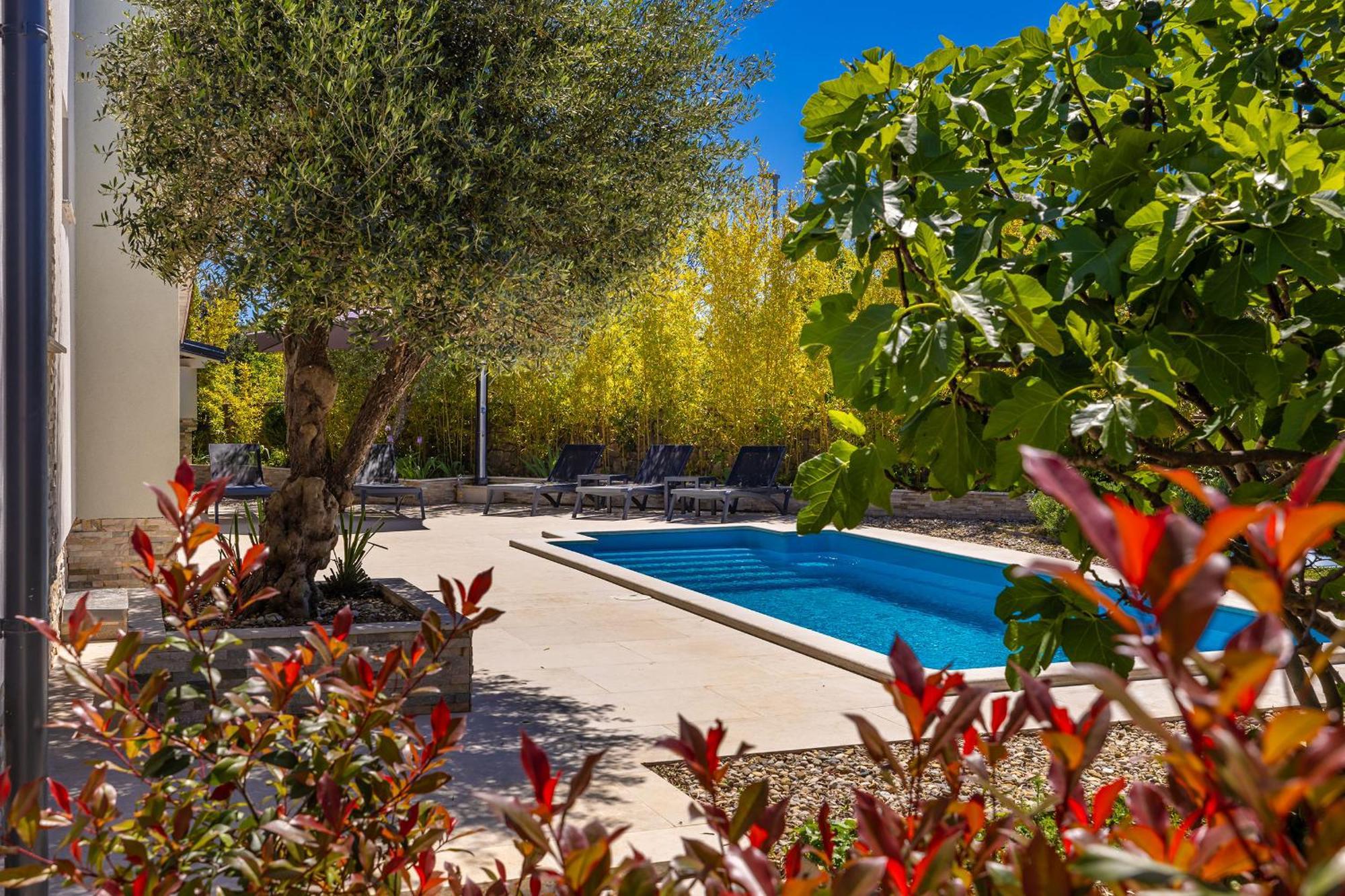 Holiday House Kai With Private Pool Pinezići Eksteriør bilde